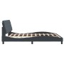 Dark gray velvet bed frame with LED lights 180x200 cm by vidaXL, Beds and slatted bases - Ref: Foro24-3213868, Price: 282,01 ...
