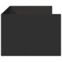 Lounger with drawers black engineered wood 90x190 cm by vidaXL, Beds and slatted bases - Ref: Foro24-3280826, Price: 207,59 €...