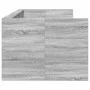Sonoma gray engineered wood lounger with drawers 90x200 cm by vidaXL, Beds and slatted bases - Ref: Foro24-3280851, Price: 24...