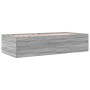 Tumbona con cajones madera ingeniería gris Sonoma 100x200 cm de vidaXL, Camas y somieres - Ref: Foro24-3280872, Precio: 220,6...