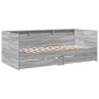 Tumbona con cajones madera ingeniería gris Sonoma 90x190 cm de vidaXL, Camas y somieres - Ref: Foro24-3280858, Precio: 220,63...