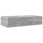 Tumbona con cajones madera ingeniería gris Sonoma 90x200 cm de vidaXL, Camas y somieres - Ref: Foro24-3280879, Precio: 174,68...