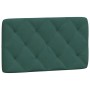 Dark green velvet bed frame with headboard 90x200 cm by vidaXL, Beds and slatted bases - Ref: Foro24-3207902, Price: 138,32 €...