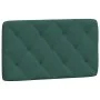 Dark green velvet bed frame with headboard 90x200 cm by vidaXL, Beds and slatted bases - Ref: Foro24-3207902, Price: 147,96 €...
