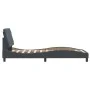 Dark gray velvet bed frame with headboard 90x200cm by vidaXL, Beds and slatted bases - Ref: Foro24-3207900, Price: 153,88 €, ...