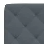 Dark gray velvet bed frame with headboard 90x200cm by vidaXL, Beds and slatted bases - Ref: Foro24-3207900, Price: 153,88 €, ...