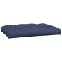 Cushions for pallet furniture 2 units navy blue fabric by vidaXL, Cushions for chairs and sofas - Ref: Foro24-378150, Price: ...