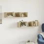 Wandmöbel, 2 Stück, Holzwerkstoff, Sonoma-Eiche von vidaXL, Regale und Regale - Ref: Foro24-840434, Preis: 34,92 €, Rabatt: %
