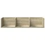 Wandmöbel, 2 Stück, Holzwerkstoff, Sonoma-Eiche von vidaXL, Regale und Regale - Ref: Foro24-840434, Preis: 34,92 €, Rabatt: %