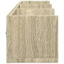 Wandmöbel, 2 Stück, Holzwerkstoff, Sonoma-Eiche von vidaXL, Regale und Regale - Ref: Foro24-840434, Preis: 34,92 €, Rabatt: %