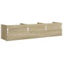 Wandmöbel, 2 Stück, Holzwerkstoff, Sonoma-Eiche von vidaXL, Regale und Regale - Ref: Foro24-840434, Preis: 35,30 €, Rabatt: %