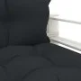 Palettensofa für Gartenholz mit anthrazitfarbenen Kissen von vidaXL, Outdoor-Sofas - Ref: Foro24-3052372, Preis: 109,21 €, Ra...