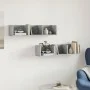 Wandmöbel, 2 Stück, Betongrau, Holzwerkstoff von vidaXL, Regale und Regale - Ref: Foro24-840436, Preis: 31,13 €, Rabatt: %