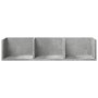 Wandmöbel, 2 Stück, Betongrau, Holzwerkstoff von vidaXL, Regale und Regale - Ref: Foro24-840436, Preis: 31,56 €, Rabatt: %