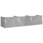 Wandmöbel, 2 Stück, Betongrau, Holzwerkstoff von vidaXL, Regale und Regale - Ref: Foro24-840436, Preis: 31,56 €, Rabatt: %
