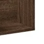 Oak brown engineered wood wall cabinet 75x18x16.5 cm by vidaXL, Shelves and shelves - Ref: Foro24-840441, Price: 19,77 €, Dis...