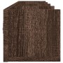 Oak brown engineered wood wall cabinet 99x18x16.5 cm by vidaXL, Shelves and shelves - Ref: Foro24-840455, Price: 27,58 €, Dis...