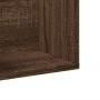Eichenbrauner Wandschrank aus Holzwerkstoff, 99 x 18 x 16,5 cm von vidaXL, Regale und Regale - Ref: Foro24-840455, Preis: 27,...