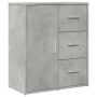 Concrete gray engineered wood sideboard 60x31x70 cm by vidaXL, Sideboards - Ref: Foro24-840474, Price: 79,75 €, Discount: %