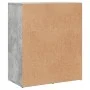 Concrete gray engineered wood sideboard 60x31x70 cm by vidaXL, Sideboards - Ref: Foro24-840474, Price: 78,87 €, Discount: %