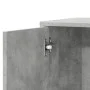 Concrete gray engineered wood sideboard 60x31x70 cm by vidaXL, Sideboards - Ref: Foro24-840474, Price: 78,87 €, Discount: %