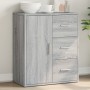 Sonoma gray engineered wood sideboard 60x31x70 cm by vidaXL, Sideboards - Ref: Foro24-840476, Price: 82,06 €, Discount: %