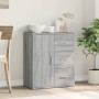 Sonoma gray engineered wood sideboard 60x31x70 cm by vidaXL, Sideboards - Ref: Foro24-840476, Price: 82,06 €, Discount: %