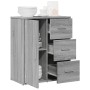 Sonoma gray engineered wood sideboard 60x31x70 cm by vidaXL, Sideboards - Ref: Foro24-840476, Price: 82,06 €, Discount: %