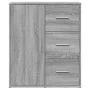 Sonoma gray engineered wood sideboard 60x31x70 cm by vidaXL, Sideboards - Ref: Foro24-840476, Price: 80,78 €, Discount: %