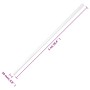 PVC-Kabelkanäle Ø20 mm 10 m von vidaXL, Verkabelung - Ref: Foro24-155896, Preis: 11,65 €, Rabatt: %