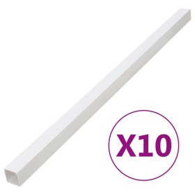 PVC-Kabelkanäle 60x40 mm 10 m von vidaXL, Verkabelung - Ref: Foro24-155918, Preis: 45,44 €, Rabatt: %
