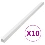 PVC cable ducts 60x40 mm 10 m by vidaXL, Cabling - Ref: Foro24-155918, Price: 46,32 €, Discount: %