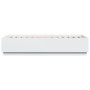 White engineered wood bed frame with LED 90x190 cm by vidaXL, Beds and slatted bases - Ref: Foro24-3209660, Price: 136,00 €, ...