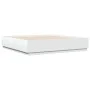 Estructura de cama madera de ingeniería blanca 180x200 cm de vidaXL, Camas y somieres - Ref: Foro24-3209681, Precio: 165,26 €...