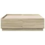 Estructura de cama madera de ingeniería roble Sonoma 120x190 cm de vidaXL, Camas y somieres - Ref: Foro24-3209746, Precio: 13...