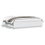 Estructura de cama madera de ingeniería blanca 200x200 cm de vidaXL, Camas y somieres - Ref: Foro24-3209674, Precio: 170,79 €...