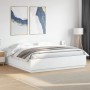 Weißer Bettrahmen aus Holzwerkstoff, 200 x 200 cm von vidaXL, Betten und Lattenroste - Ref: Foro24-3209674, Preis: 170,97 €, ...