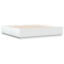 Estructura de cama madera de ingeniería blanca 200x200 cm de vidaXL, Camas y somieres - Ref: Foro24-3209674, Precio: 170,79 €...