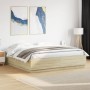 Sonoma oak engineered wood bed frame 180x200 cm by vidaXL, Beds and slatted bases - Ref: Foro24-3209683, Price: 161,37 €, Dis...