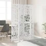 White Paulownia solid wood 4-panel dividing screen by vidaXL, Room dividers - Ref: Foro24-358739, Price: 118,45 €, Discount: %