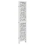 White Paulownia solid wood 4-panel dividing screen by vidaXL, Room dividers - Ref: Foro24-358739, Price: 118,45 €, Discount: %