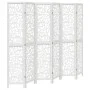 White Paulownia solid wood 6-panel dividing screen by vidaXL, Room dividers - Ref: Foro24-358747, Price: 177,88 €, Discount: %