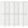 White Paulownia solid wood 6-panel dividing screen by vidaXL, Room dividers - Ref: Foro24-358747, Price: 177,88 €, Discount: %