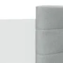 Estructura cama con cabecero madera ingeniería blanco 140x190cm de vidaXL, Camas y somieres - Ref: Foro24-3209947, Precio: 19...