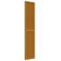 Biombo separador de 3 paneles madera maciza paulownia marrón de vidaXL, Divisores de ambientes - Ref: Foro24-358815, Precio: ...