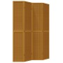 4-panel partition screen solid paulownia wood brown by vidaXL, Room dividers - Ref: Foro24-358820, Price: 131,61 €, Discount: %