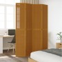 4-panel partition screen solid paulownia wood brown by vidaXL, Room dividers - Ref: Foro24-358820, Price: 131,61 €, Discount: %