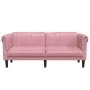 Pink velvet 2-seater sofa by vidaXL, Sofas - Ref: Foro24-372578, Price: 283,25 €, Discount: %