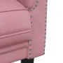 Pink velvet 2-seater sofa by vidaXL, Sofas - Ref: Foro24-372578, Price: 283,25 €, Discount: %