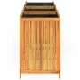 Planter with solid acacia wood lining 150x50x75 cm by vidaXL, Pots and planters - Ref: Foro24-366446, Price: 210,96 €, Discou...